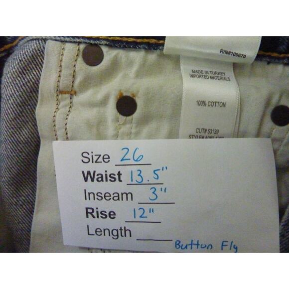 Agolde Dee Shorts 26 - Picture 6 of 7